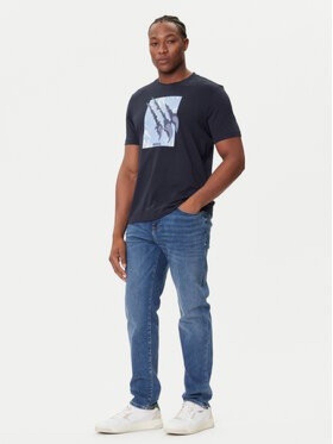BOSS T-Shirt Te_Animali 50546362 Granatowy Regular Fit