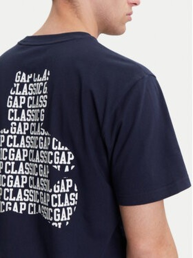 Gap T-Shirt 769029-03 Granatowy Regular Fit