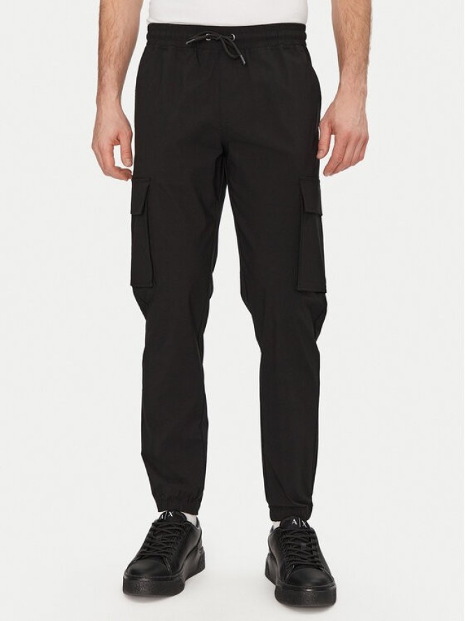 Resteröds Joggery 8231 6225 Czarny Regular Fit