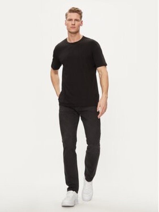 HUGO Komplet t-shirtów Naolo 50522382 Czarny Regular Fit