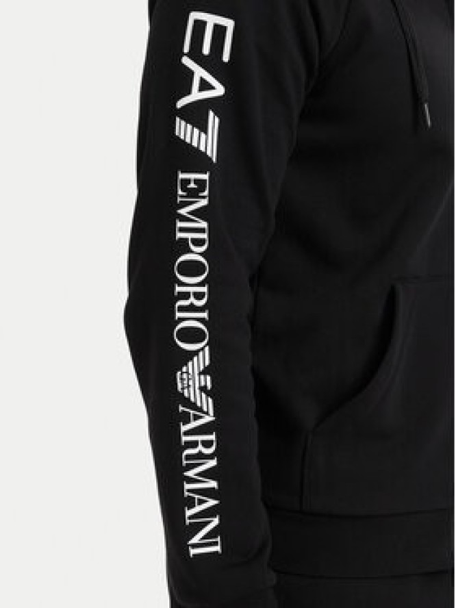 EA7 Emporio Armani Bluza 7M001047 AF10377 MC001 Czarny Regular Fit