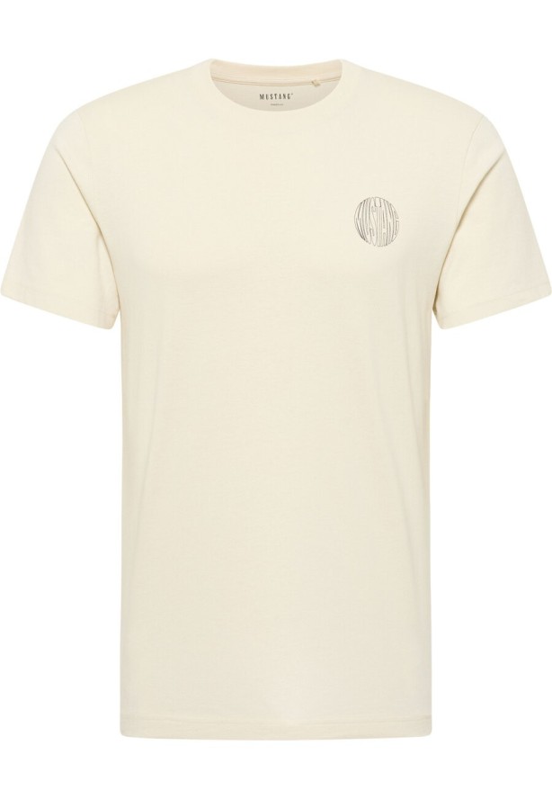 Męski T-shirt MUSTANG Austin Light Gray 1015657 3003