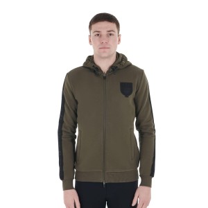 Bluza z kapturem z pełnym zamkiem błyskawicznym Equestro