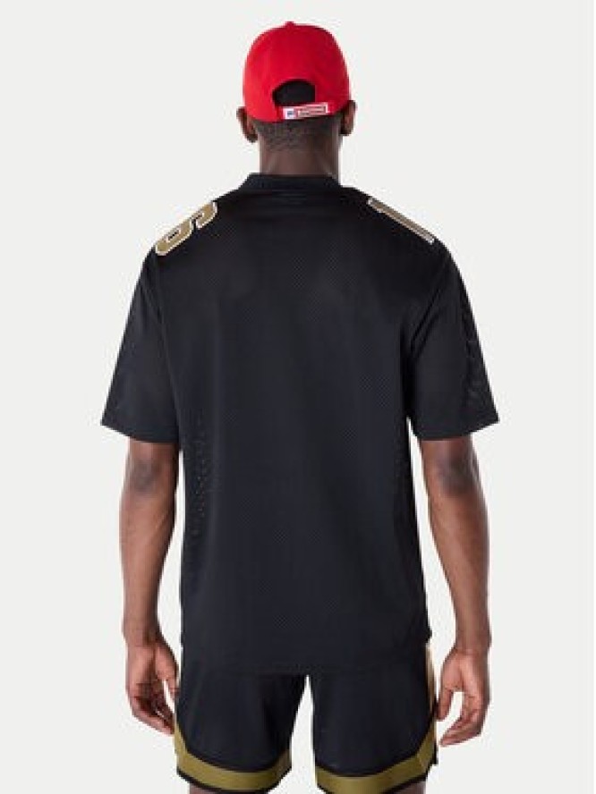 New Era T-Shirt Saf49E Mesh Graphic Jersey 60596390 Czarny Regular Fit