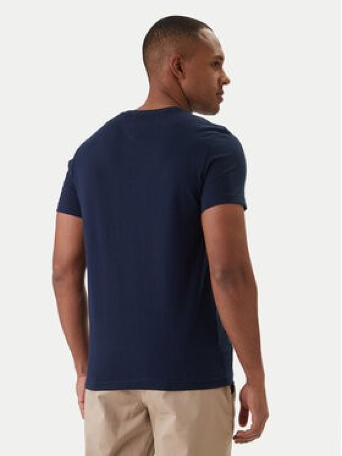Tommy Hilfiger T-Shirt Logo MW0MW11797 Granatowy Regular Fit