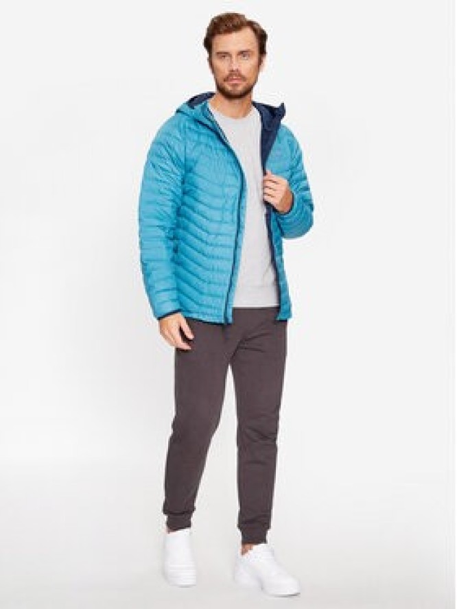 Columbia Kurtka przejściowa Westridge™ Down Hooded Jacket Niebieski Regular Fit
