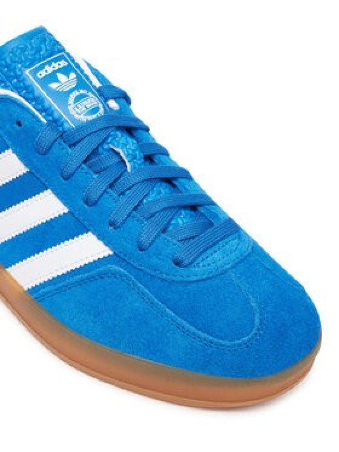 adidas Sneakersy Gazelle Indoor JI2061 Niebieski