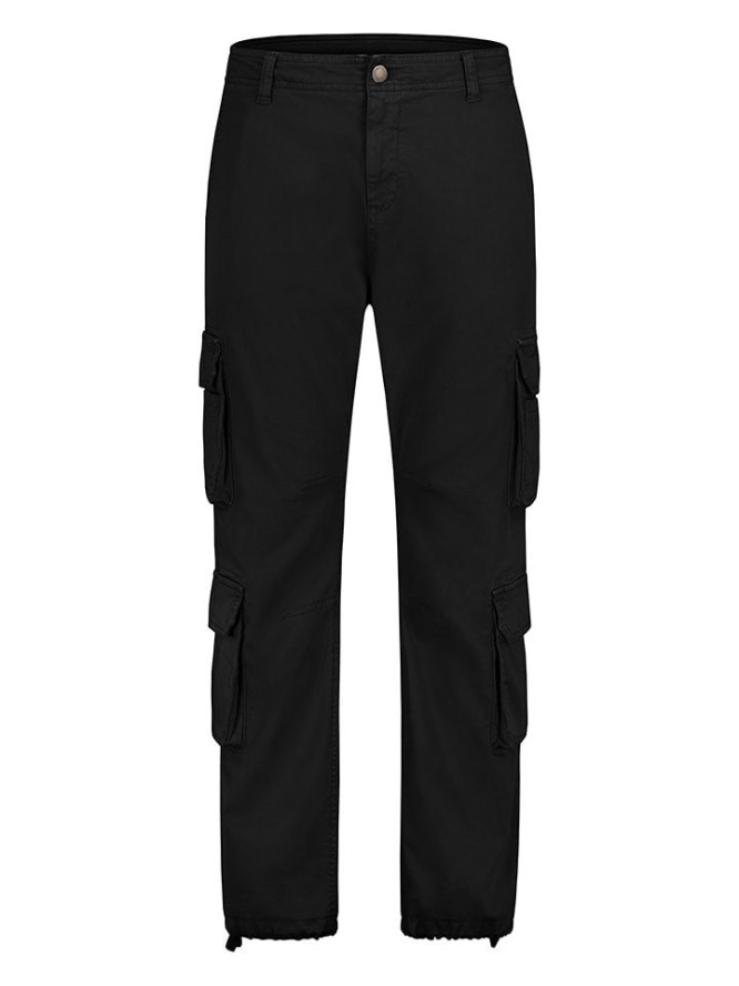 Eight2Nine Bojówki w kolorze czarnym rozmiar: W34