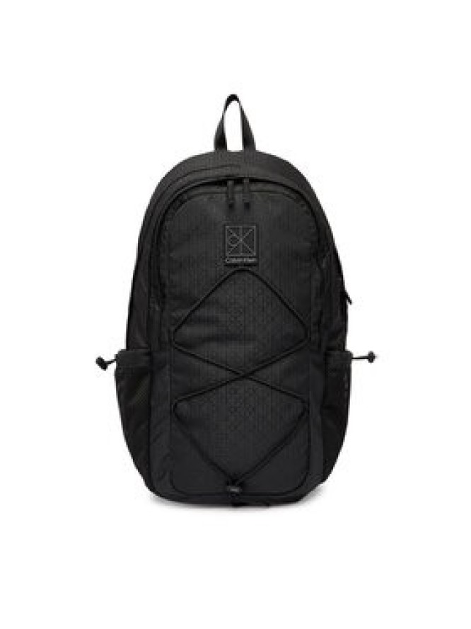 Calvin Klein Plecak Utility Emblem Bungee Backpack LV04D3301G Czarny
