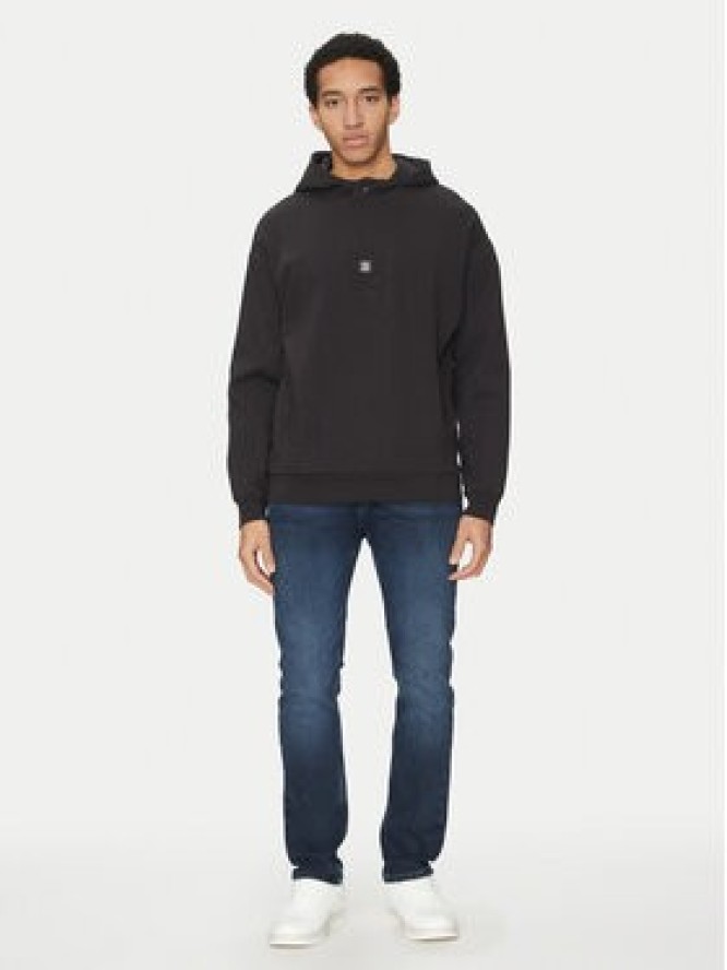 HUGO Bluza Debostaco 50530191 Czarny Relaxed Fit