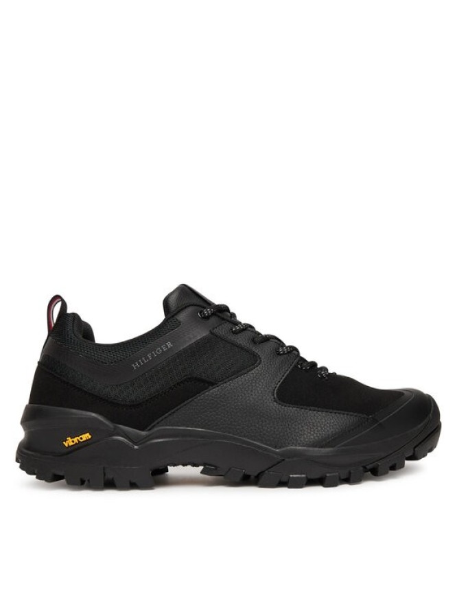 Tommy Hilfiger Sneakersy Vibram Low Runner Tech FM0FM05657 Czarny