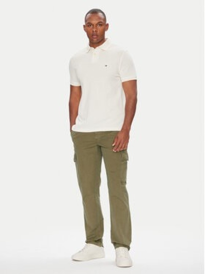 Tommy Hilfiger Spodnie materiałowe Denton MW0MW39695 Zielony Straight Fit