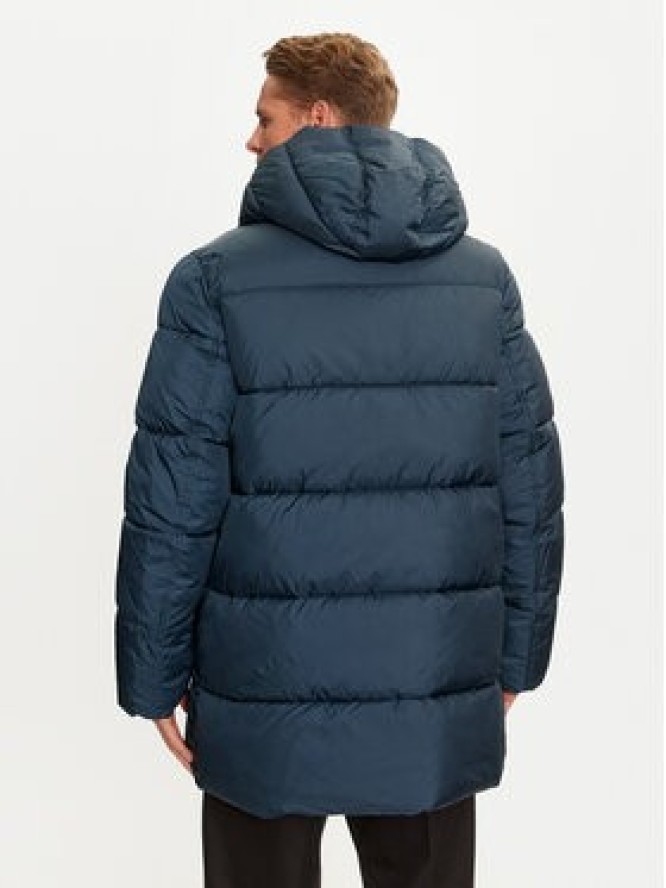 Calvin Klein Płaszcz zimowy K10K113465 Niebieski Regular Fit