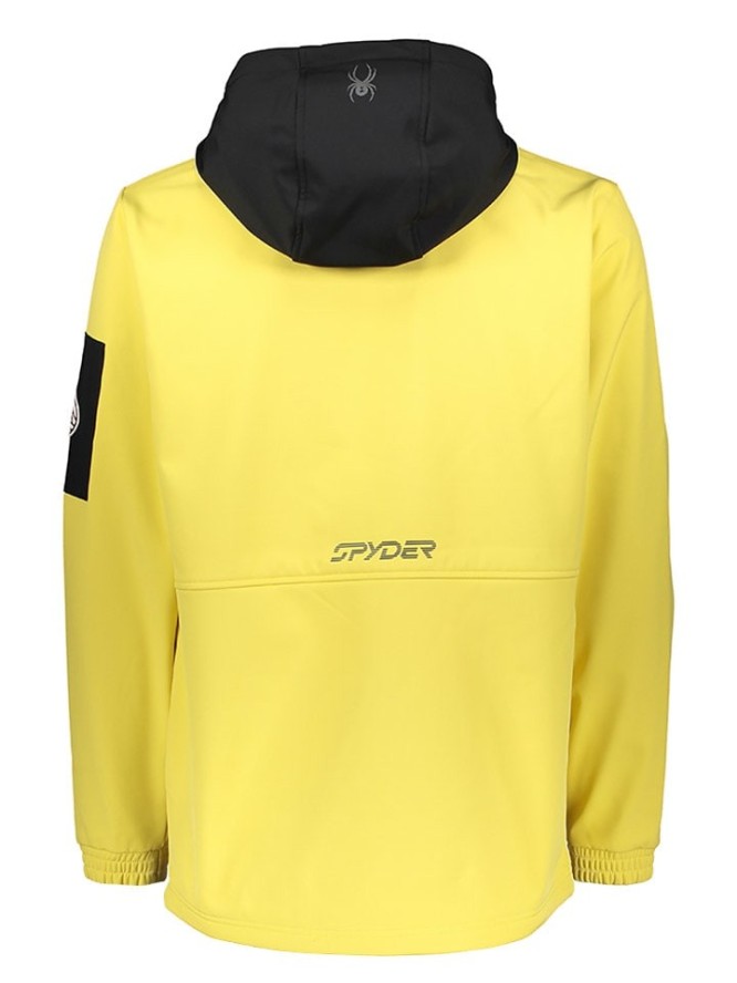 SPYDER Kurtka softshellowa "Riding" w kolorze żółtym rozmiar: M