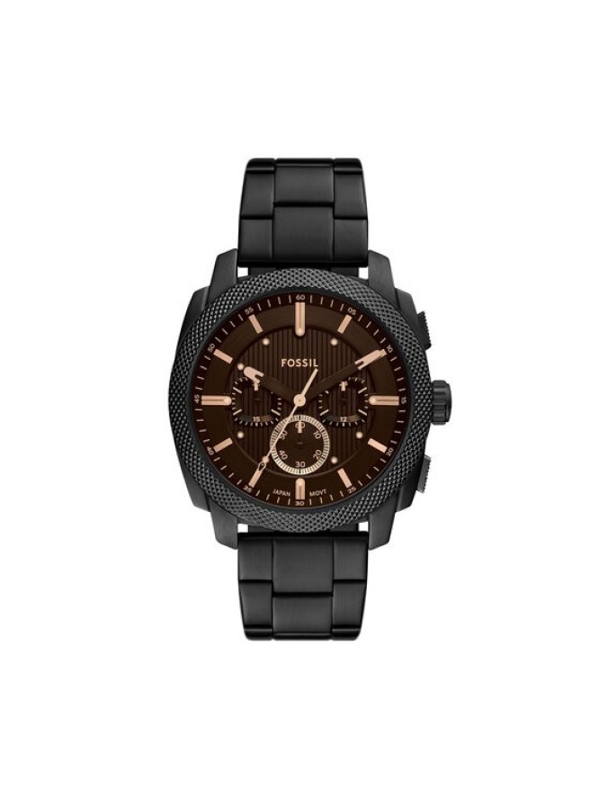Fossil Zegarek Machine Chronograph FS6097 Czarny