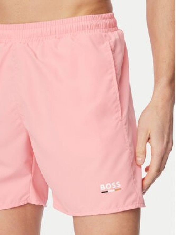BOSS Szorty kąpielowe Swordfish 50554613 Różowy jasny Regular Fit
