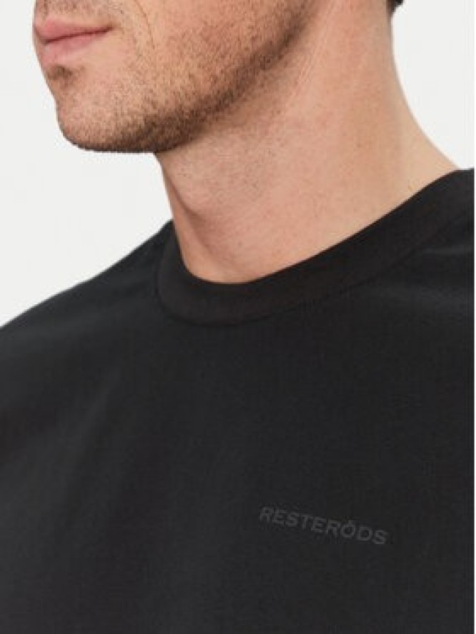 Resteröds T-Shirt Tas 20251 2030 Czarny Regular Fit
