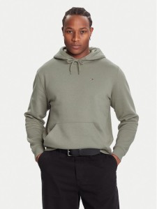 Tommy Jeans Bluza DM0DM20742 Zielony Relaxed Fit