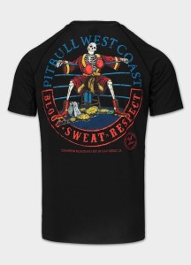 Męski Rashguard krótki PITBULL koszulka techniczna CHAMPION BLOODLINE