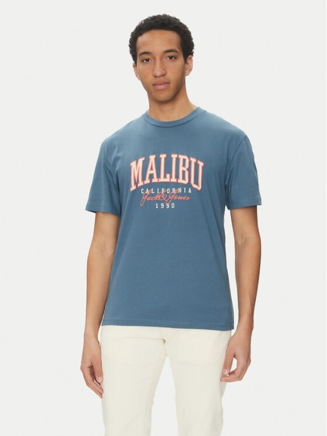 Jack & Jones T-Shirt Detroit 12268441 Niebieski Relaxed Fit