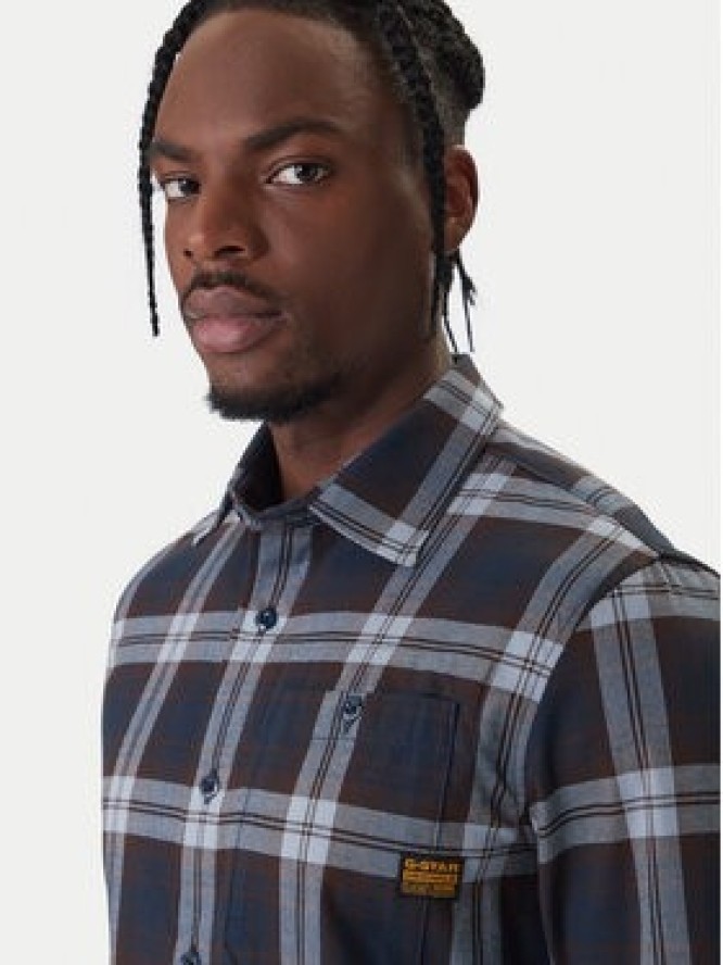 G-Star Raw Koszula Bristum 2.0 D23553 D748 Granatowy Slim Fit