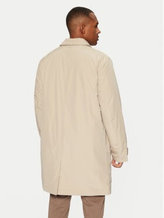 Tommy Hilfiger Płaszcz przejściowy MW0MW37651 Beżowy Regular Fit