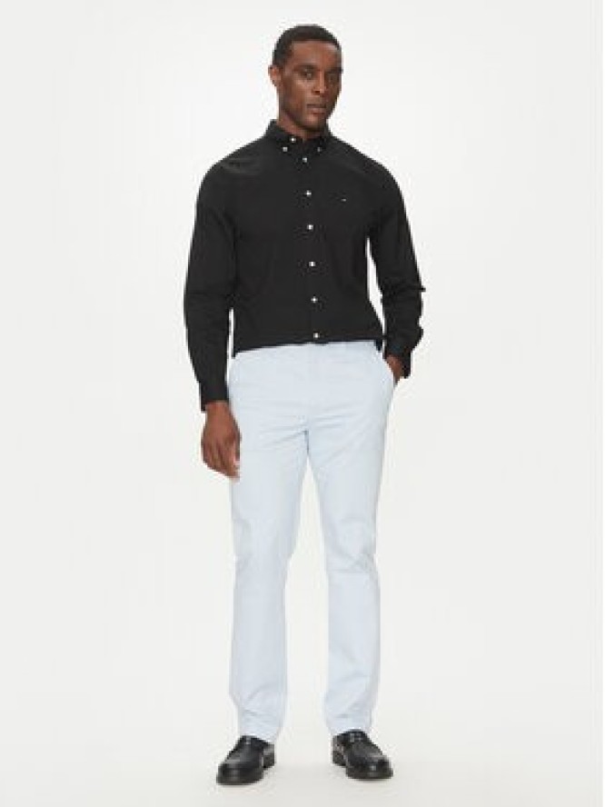 Tommy Hilfiger Koszula Core Flex MW0MW39988 Czarny Regular Fit