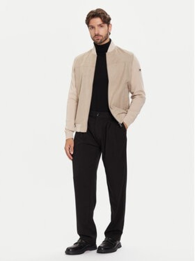 Bugatti Kurtka bomber 7600-75527C Beżowy Regular Fit