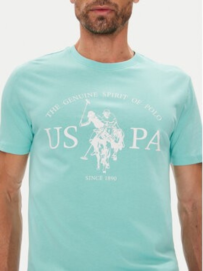 U.S. Polo Assn. T-Shirt MUP4203 Niebieski Regular Fit