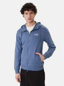 EA7 Emporio Armani Bluza 8NPM33 PJVRZ UB064 Niebieski Regular Fit