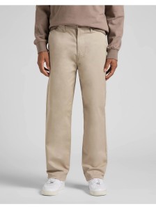 LEE MĘSKIE SPODNIE MATERIAŁOWE LEE RELAXED CHINO STONE L70XTY58 112145506