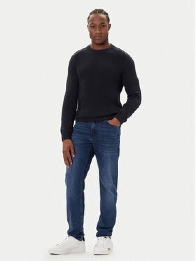 JOOP! Jeans Sweter 15 JJK-11Olivier 30047100 Granatowy Modern Fit