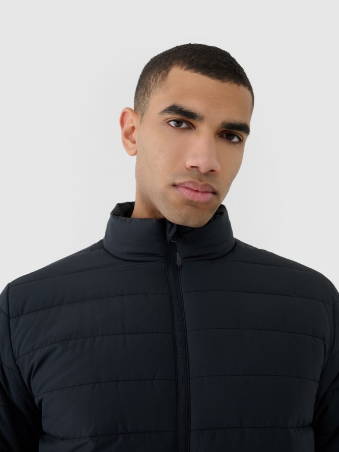 4F Kurtka puchowa z wypełnieniem syntetycznym męska - czarna XXL