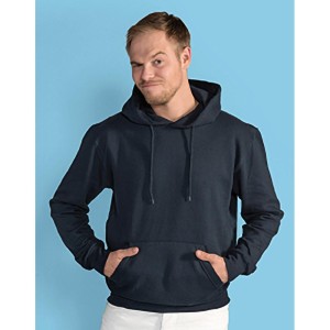 Męska Gładka Bluza Sportowa Przez Głowę Kaptur