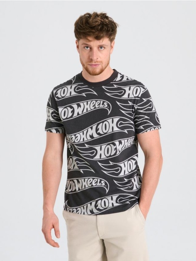 Koszulka Hot Wheels - szary