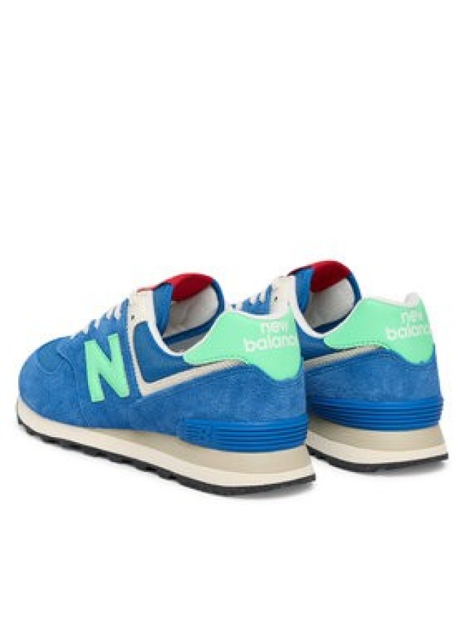 New Balance Sneakersy U574BSC M Niebieski