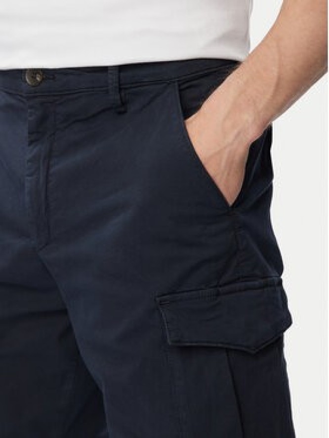 Guess Szorty materiałowe M6GDVA W1703 Granatowy Regular Fit