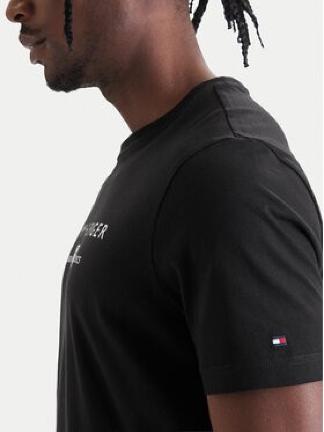 Tommy Hilfiger T-Shirt Brand Love MW0MW42365 Czarny Regular Fit