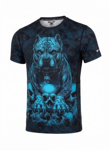 Męska Koszulka sportowa PITBULL techniczna treningowa Mesh GUARDIAN ANGEL