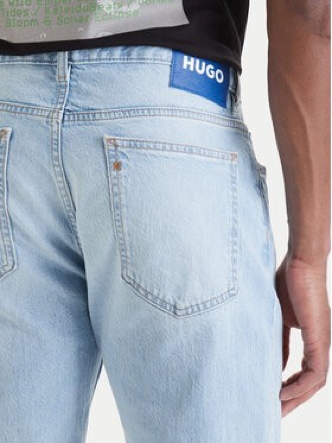 HUGO Jeansy Ash 50555954 Niebieski Slim Fit