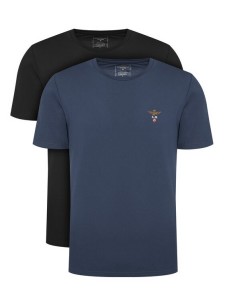 Aeronautica Militare Komplet t-shirtów AM1UTI001B Kolorowy Regular Fit
