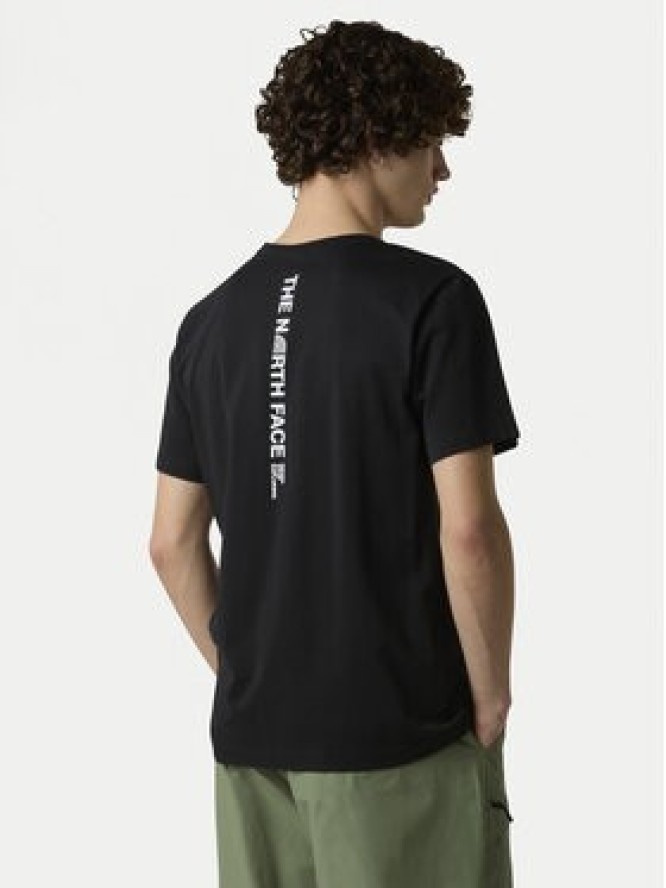 The North Face T-Shirt Vertical NF0A8EE7 Czarny Regular Fit