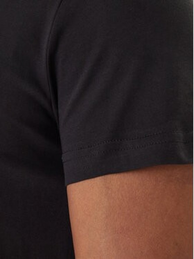 Versace Jeans Couture T-Shirt 80GAHE02 CJ00E Czarny Regular Fit