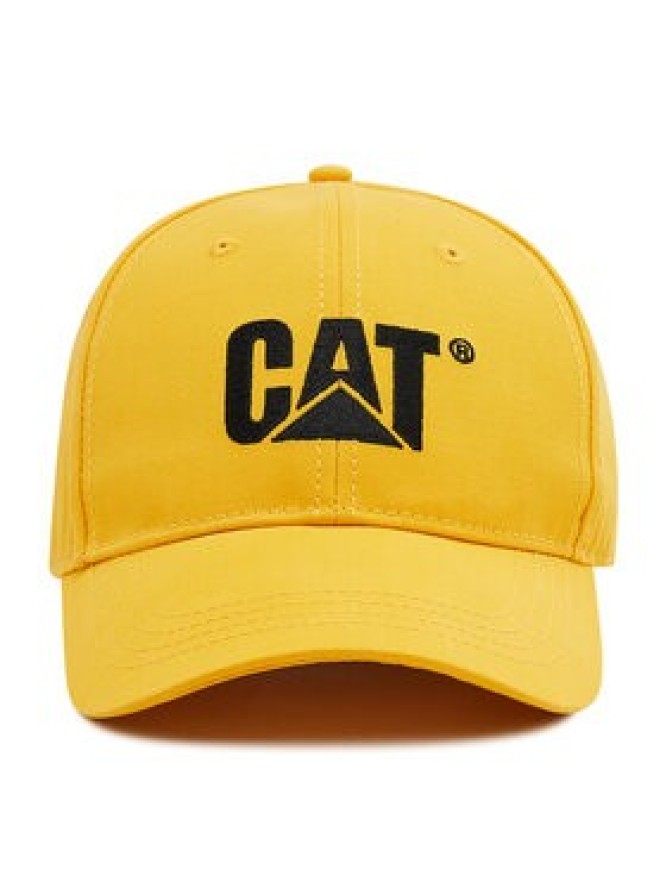 CAT Footwear Czapka z daszkiem Trademark Cap W01791 Żółty