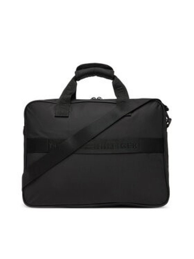 Tommy Hilfiger Torba na laptopa Th Repreve Computer Bag AM0AM13466 Czarny