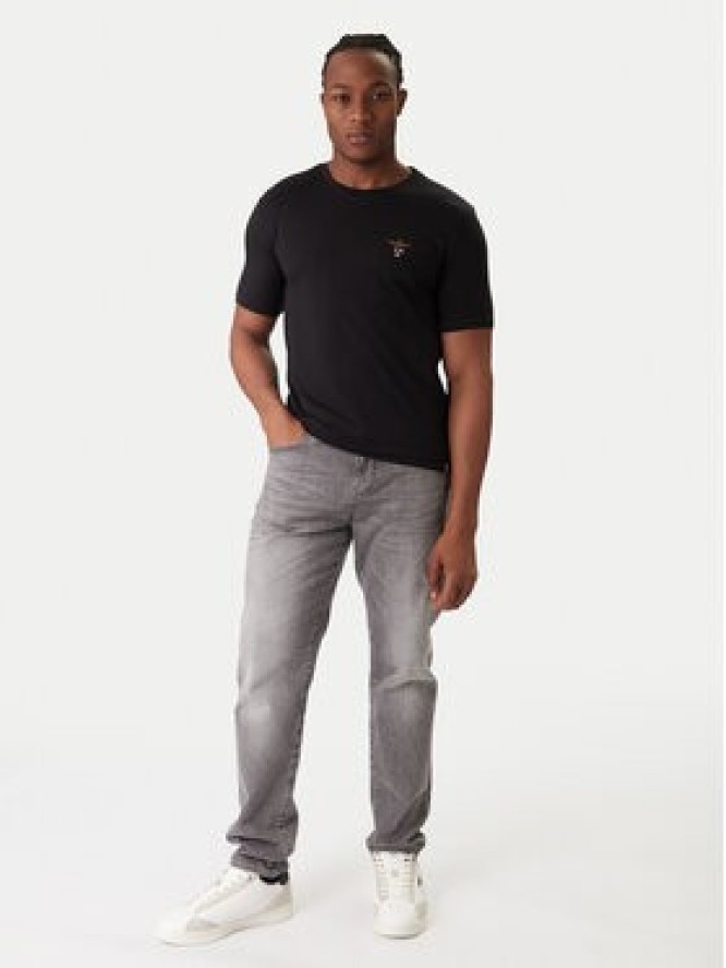 Aeronautica Militare Komplet t-shirtów AM1UTI001B Czarny Regular Fit