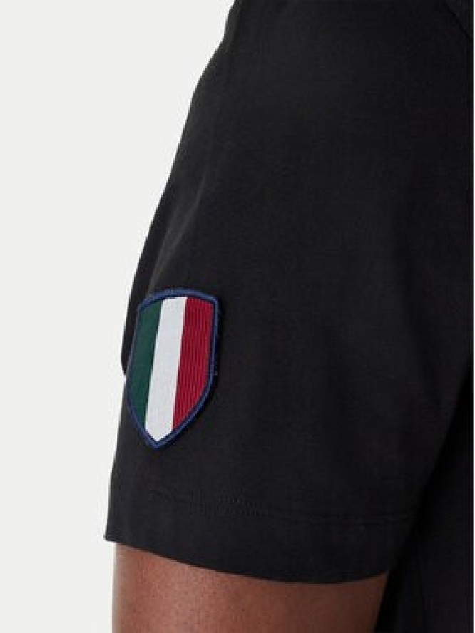 Aeronautica Militare T-Shirt 261TS2544UJ00592 Czarny Regular Fit