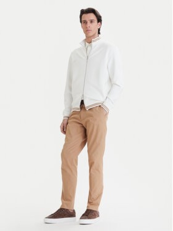 Bugatti Bluza 8750-75080C Écru Regular Fit