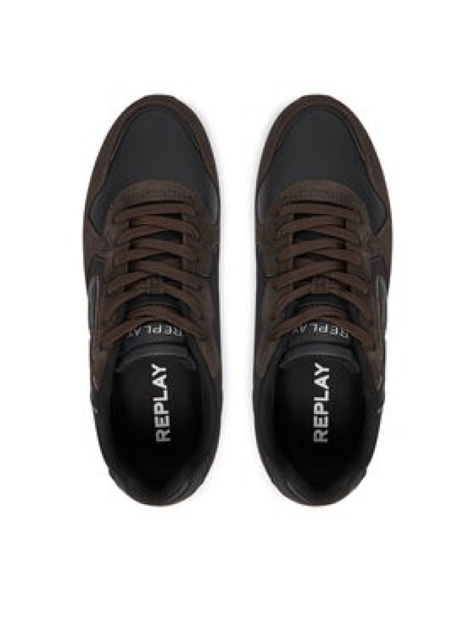 REPLAY Sneakersy GMS9I .000.C0008L Brązowy