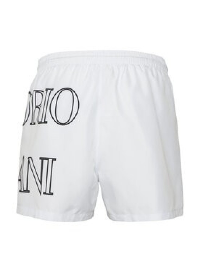Emporio Armani Szorty kąpielowe EM000583 AF20434 U0002 Biały Regular Fit